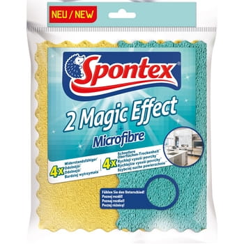 Ściereczki z mikrofibry Spontex Magic Effect 2 szt. 48a07a2df8c4e600020600af0a5b2727