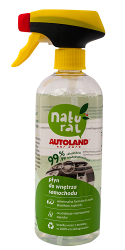 NATURAL Płyn do wnętrza samochodu atomizer 0,5l