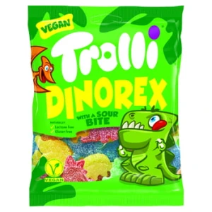 Trolli Dino Rex - żelki wegańskie 100 g