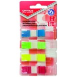 Zakładka indeksująca OFFICE PRODUCTS PP 12x43mm blister mix
