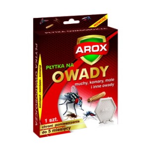 Arox płytka na owady ekstra 1 szt