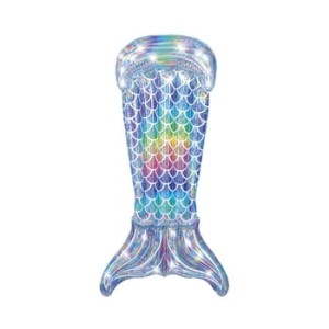 Materac dmuchany Bestway Iridescent Mermaid Tail
