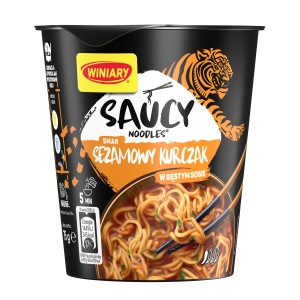 WINIARY streetfood Nudle Smak Sezamowy Kurczak 75 g
