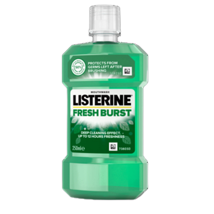 Płyn do płukania jamy ustnej Listerine Freshburst 250 ml Płyn do płukania jamy ustnej Listerine Freshburst 250ml