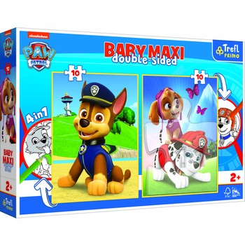 Trefl Puzzle Primo Baby Maxi 2x10 mix Trefl Puzzle Primo Baby Maxi 2x10 mix