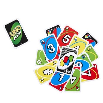 Karty UNO Flex Towarzyska gra karciana dla dorosłych i dzieci 7+ HMY99 Karty UNO Flex Towarzyska gra karciana dla dorosłych i dzieci 7+ HMY99