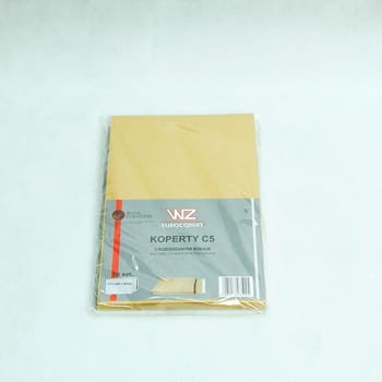 Koperta C-5 Brąz 130 g HK kr.bok, RB, (foliowana po 10 sztuk) cf352bfd1016399ac9c293b2ec20f498