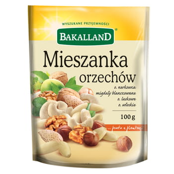Mieszanka orzechów Bakalland 100 g Bakalland_Mieszanka_orzechow_100g_Bakalland_12601076_0_350_350.jpg