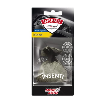 Odświeżacz powietrza - woreczek zapachowy Insenti Moje Auto Black 20 g 92c9495067a8d803cf4691f25f95920b