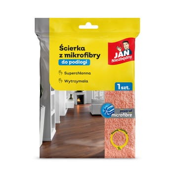 Jan Niezbędny Ścierka z mikrofibry do podłogi 1 sztuka 47c836d8a71b3229f4e71851d98f0917