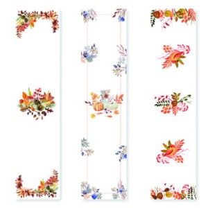 Bieżnik na stół rozmiar 38x160 cm kolekcja Jesienna