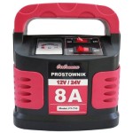 Prostownik do ładowania akumulatorów 12V / 24V 8A