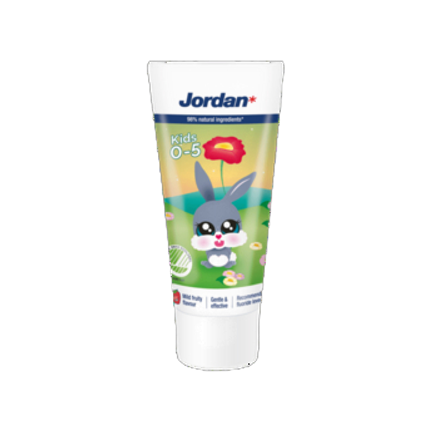 Pasta do zębów Jordan Kids 0-5 lat 50 ml Pasta do zębów Jordan Kids 0-5 lat 50ml