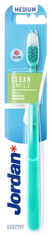 Szczoteczka do zębów Jordan Clean Smile Medium Szczoteczka do zębów Jordan Clean Smile Medium