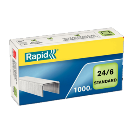 Zszywki Rapid Standard 24/6 1M Zszywki Rapid Standard 24/6 1M