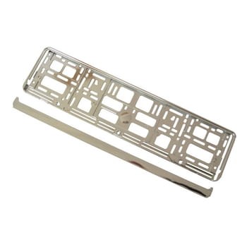 Ramka pod tablicę rejestracyjną chrom cc57702fe1b3bed44e3580d3474fa1fe