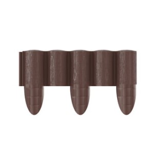 Palisada ogrodowa ECO 2,4 m brązowa