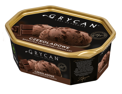 Lody Familijne czekoladowe Grycan 1,1 l Lody Familijne czekoladowe Grycan 1100ml