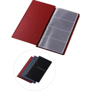 Wizytownik na 96 wizytówek miks kolorów