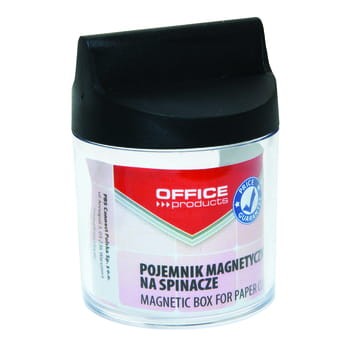 Pojemnik na spinacze OFFICE PRODUCTS okrągły transparentny 21e13a3db54492e90a377a8741fb7a11