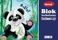 Blok techniczny kolorowy 10 kartek, A3, REXUS,BENIAMIN