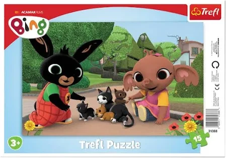Puzzle Ramkowe 15 mix Trefl Puzzle Ramkowe 15 mix Trefl