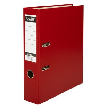 Segregator Bantex Budget Classic 7,5 cm Czerwony f8c0bbc62eae57003874da2f87d0b7be