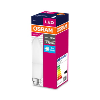 Żarówka LED OSRAM 4,9W E14 f4ced523cb473f9aad2ae435aef3085a