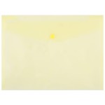 Teczka kopertowa DONAU zatrzask PP A4 180mikr żółta