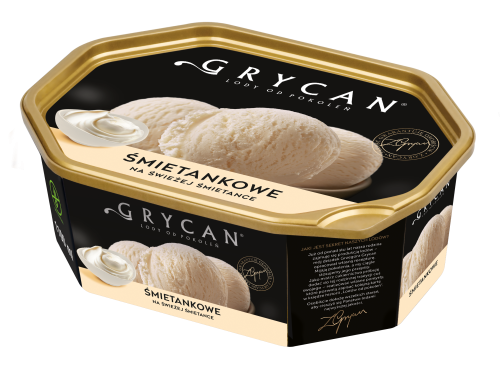 Grycan Lody Familijne Śmietankowe 1,1 l Grycan Lody Familijne Śmietankowe 1100ml