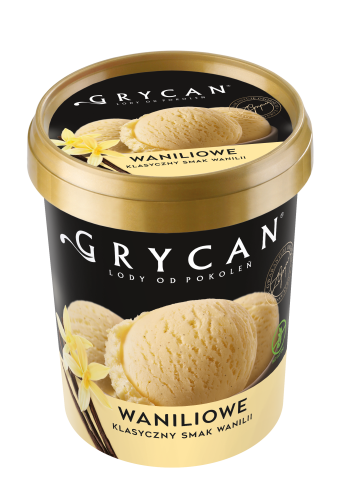 Grycan lody familijne waniliowe 500 ml Grycan lody familijne waniliowe 500ml