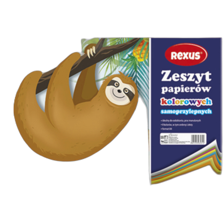 Rexus Wycinanka samoprzylepna A4 8 kartek Rexus Wycinanka samoprzylepna A4 8 kartek