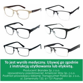 Okulary do czytania metal 7bd0263c0e5842009b13ece9890d6c02