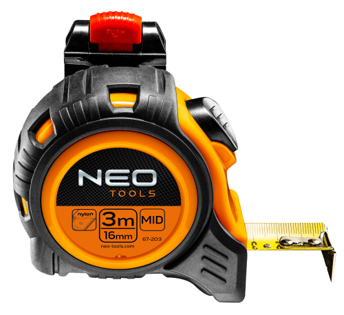 Miara zwijana stalowa 3 m x 16 mm Miara zwijana stalowa 3 m x 16 mm