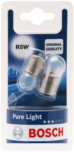 Żarówka R5W Pure Light 12v 5w 2 szt Bosch