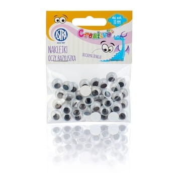 Oczy samoprzylepne 10 mm - Oczy Bazyliszka 942d1776e5219a7a173de8998fc2fd43