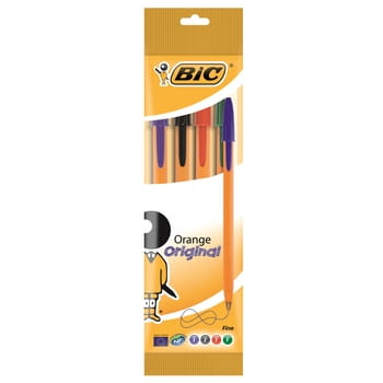 BIC Orange® Original długopis miks kolorów pouch 4 szt. 2adc9c0f3a29760da2c461f4b2e17374