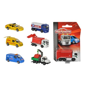 Majorette Pojazdy Miejskie, mix wzorów Majorette Pojazdy Miejskie, mix wzorów