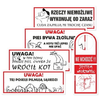 Korfed Tabliczka plastikowa - zabawna mix x 1 szt. e89cacfa0e1b47fe4a7d7ae89a632431