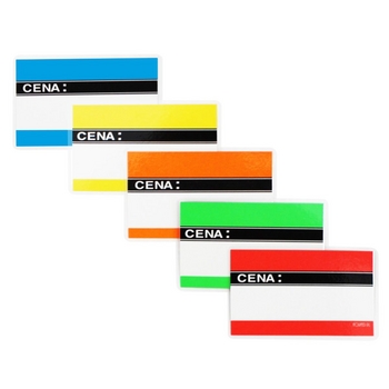 Korfed Etykiety cenowe laminowane 9,5x6cm mix x 20 szt. Korfed Etykiety cenowe laminowane 9,5x6cm mix x 20 szt.