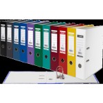 Segregator dźwigniowy Bantex 80 mm żółty