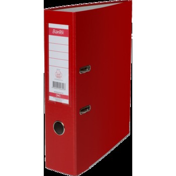 Segregator dźwigniowy Bantex 80 mm czerwony Segregator dźwigniowy Bantex 80mm czerwony