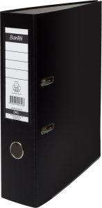 Segregator dźwigniowy Bantex 80mm czarny