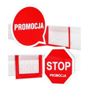 Korfed Shelfstopper - zawieszka regałowa mix x 5 szt.