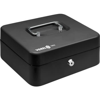 Kasetka na pieniądze 200x160x90 czarna c823faf2bc97e267bc7fc69b64df2f93