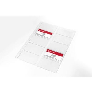 Obwoluta na wizytówki A4 10 szt