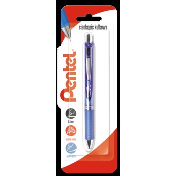 Pentel Cienkopis kulkowy EnerGel 0,5 mm, BLN75-C/niebieski Pentel Cienkopis kulkowy EnerGel 0,5 mm, BLN75-C/niebieski
