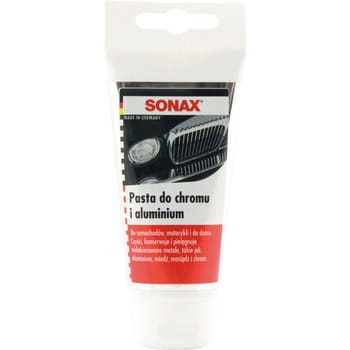 Pasta do chromu i aluminium Sonax 75 ml 6af5234982cd1b99547d3871240fda26