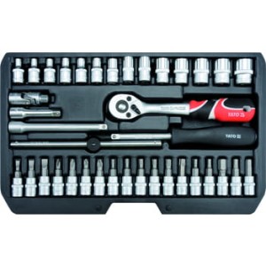 YATO Zestaw narzędziowy 1/4" 38 części XS