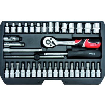 YATO Zestaw narzędziowy 1/4" 38 części XS 5c374a7a8d5554153ed9a87c5968dd06